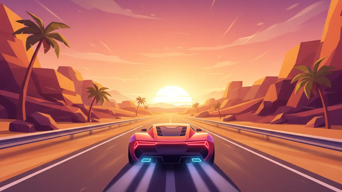 Neon Apex Rush